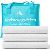 ELLA - Koeldeken - Parelwit - TENCEL-stof - OEKO-TEX Gecertificeerd