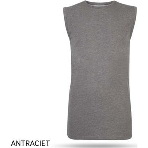 Pierre Cardin Mouwloos T-Shirt - Donkergrijs - XXL