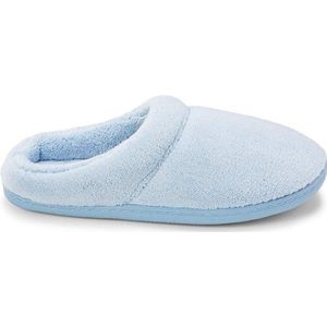 Home by TEMPUR® Windsock Slip-On Pantoffels Dames - Lichtblauw - Maat 36-37 - Anti slip sloffen voor binnen en buiten