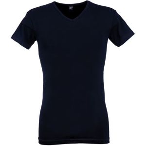 Alan Red Oklahoma T-Shirt 4-Pack – Heren 3XL | Navy 6681/4 | Body Fit & Stretchkatoen (V-Hals)