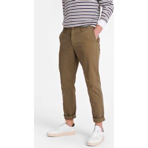 McGregor - Regular Fit - Chino - Garment Dyed - Bruin -Maat W32 - L34