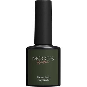 Moods Gellac 711 Forest Noir 15ML – Diep Donkergroen Gel Nagellak