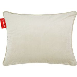 Auronic Warmtekussen - Velvet - 45x60 - Draadloos - Oplaadbaar - Elektrisch kussen - Infrarood - Taupe