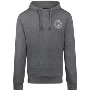 McGregor Heren Graphic Hoodie Dark Grey Melange – Maat L, 100% Katoen