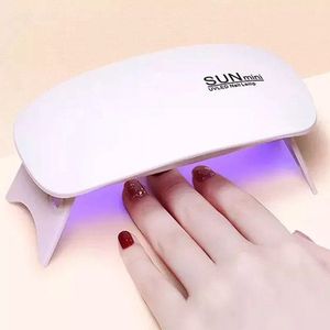 Nagellak Droger SunMini - Professioneel & Compact - LED verlichting 6W - Gellak - Nagel Lamp - Nagelverzorging - USB oplader - Nagellak Droger -