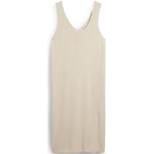 C&A Strandjurk Licht Beige – Maat S-M – Lengte 95 cm – Borstwijdte 48 cm – Taille 46 cm
