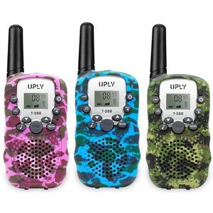 UPLY Walkie Talkie voor Kinderen en Volwassenen - Portofoon - 5KM Bereik - Set van 3