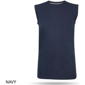 Pierre Cardin Mouwloos T-Shirt - Navy - XL