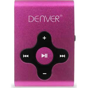 Denver MPS-409 - MP3 speler - met sportclip - 4GB - Roze