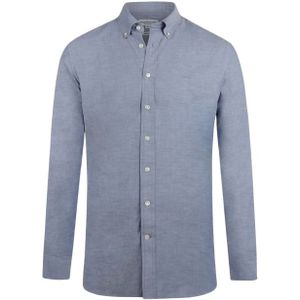 McGregor Stretch Oxford Overhemd Heren – Navy – Maat S – 2100 MM241.6001.01