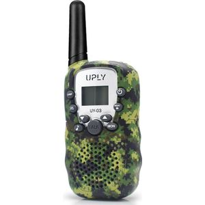 UPLY Walkie Talkie voor Kinderen en Volwassenen - Portofoon - 5KM Bereik - Set van 2