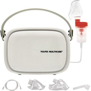 Vulpes Goods® HealthCare – Ultrasone Vernevelaar – Inhalator – Voor Kinderen, Volwassenen & Baby’s – 3 Mondstukken