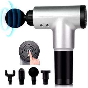 FASCIAL GUN KH-320 Draagbare elektrische diepe weefsel percussie spier- en lichaamsmassage-pistool met 6 snelheden, voor pijn- en stressverlichting