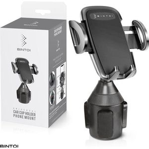 Bintoi® T300 - Telefoonhouders Auto Accessories interieur - Universele Telefoonhouder GSM Houder Auto - Bekerhouder Auto - Telefoon Mobiel Houder
