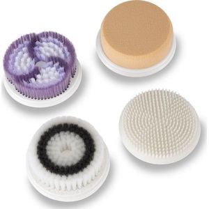 Levanda - 4-in-1 Elektrische Gezichtsreinigingsborstel - Set van 4 Vervangende Borstelkoppen