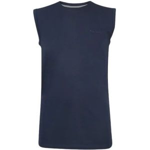 Pierre Cardin Paris Mouwloos T-shirt – Zwart – L | Klassiek Design & Hoog Comfort