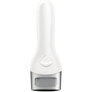 MAKS MYB-116 Elektrische Voet- en Hielvijl – Draadloos & USB-oplaadbaar – Met LED & 2 Vijlkoppen – Wit