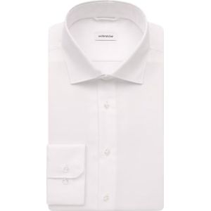 Seidensticker New Kent Business Shirt – Regular Fit – Wit – Maat 39 – Ruglengte ca. 80 cm – Mouwlengte ca. 64 cm