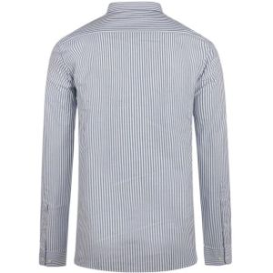 McGregor stretch oxford shirt grote strepen = Navy - Maat L