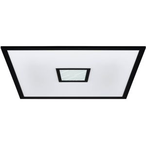 EGLO Bordonara Plafondlamp - LED - 59,5 cm - Zwart/Wit - Dimbaar