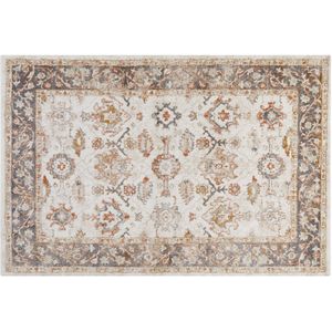 NURNUS - Vintage vloerkleed - Beige - 200 x 300 cm - Polypropyleen