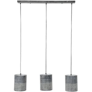 Hanglamp Cilinder - 3xØ20 - Grijs - 100x20x150