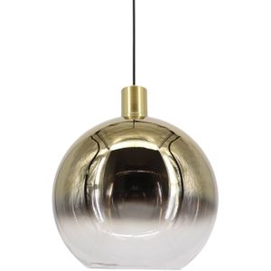 Artdelight Hanglamp Rosario Ø 30 cm glas goud-helder