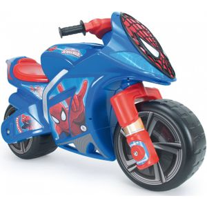 Injusa loopmotor Ultimate Spider-Man 95 cm blauw/rood