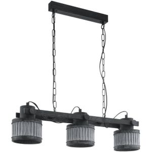 EGLO TURROCK Hanglamp - E27 - 88 cm - Zwart