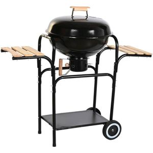 Barbecue DKD Home Decor Hout Staal (100 x 47 x 95 cm)
