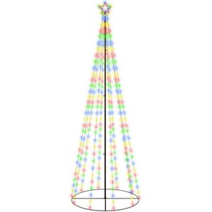 The Living Store Kerstboom LED 100 x 300 cm - Meerkleurig - 310 LEDs
