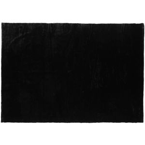 Nina vloerkleed 230x160 cm polyester zwart.