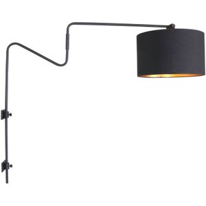 Anne Light & home Wandlamp anne linstrom 2131zw staal