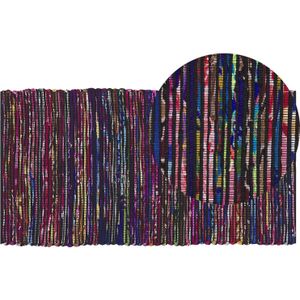 BARTIN - Laagpolig Vloerkleed - Multicolor - 80 X 150 cm - Polyester
