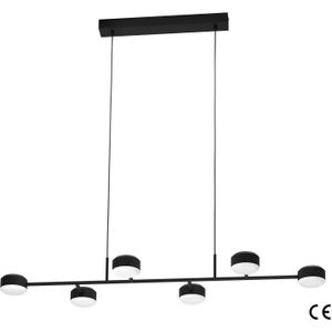 EGLO Clavellina Hanglamp - LED - 120 cm - Zwart/Wit - Dimbaar