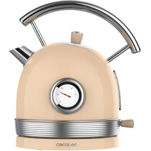 Waterkoker Cecotec Thermosense 420 Vintage Beige Roestvrij staal 2200 W 1,8 L
