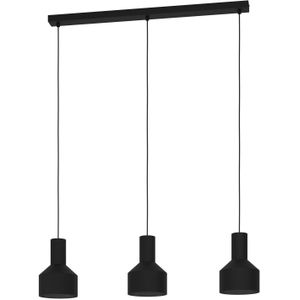 EGLO Casibare Hanglamp - E27 - 85 cm - Zwart