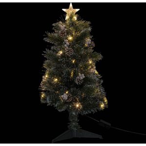 Feeric lights and christmas kunst kerstboom - 90 cm -met deco en licht - Kunstkerstboom