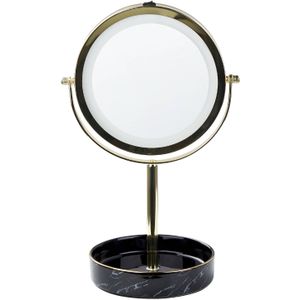 Beliani SAVOIE - Make-up spiegel-Goud-IJzer, Keramiek, Glas