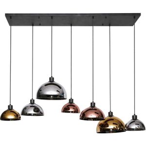 Coventry hanglamp 7L disk artic zwart