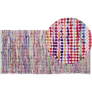 BELEN - Laagpolig vloerkleed - Multicolor - 80 x 150 cm - Polyester