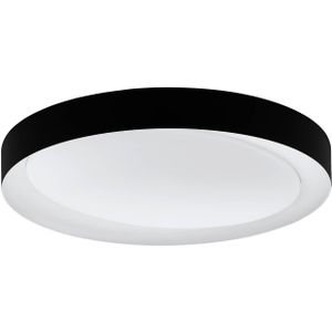 EGLO Laurito Plafondlamp - LED - Ø 49 cm - Wit/Zwart - Dimbaar