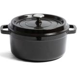 Blackwell Braadpan Gietijzer - Zwart - 28 Cm / 6.7 Liter - Ovenbestendig tot 180 graden