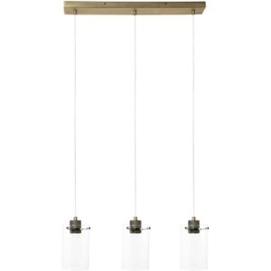 Light & Living - Hanglamp VANCOUVER - 65x12x18.5cm - Brons