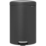 Brabantia NewIcon Prullenbak - 20 liter - Mineral Infinite Grey