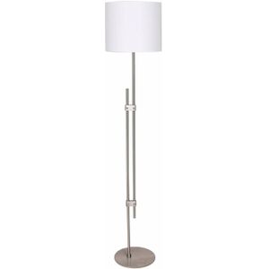 Vloerlamp DKD Home Decor 30 x 30 x 148 cm 35,5 x 35,5 x 143 cm Zilverkleurig Metaal 220 V 50 W