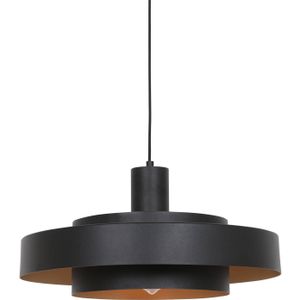 Anne Light and home hanglamp Flinter - zwart - metaal - 50 cm - E27 fitting - 3329ZW