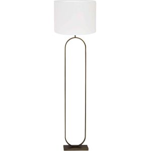 Light and Living vloerlamp - wit - - SS10067