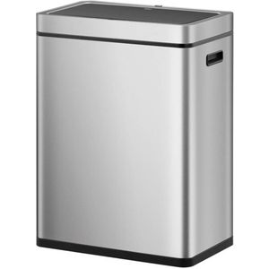 EKO Mirage Plus Recycling Sensor Bin 60 Liter (2x30L) - Mat RVS