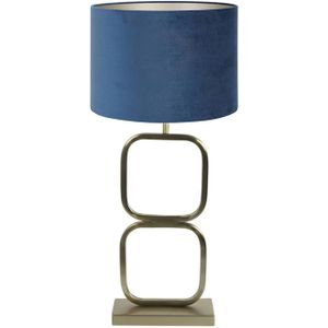 Light and Living tafellamp - blauw - - SS104321